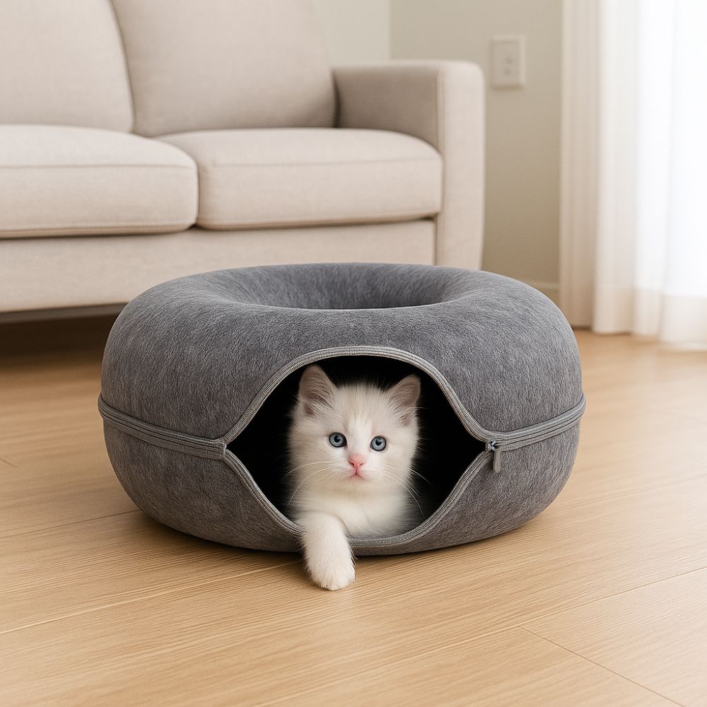 Cat Tunnel Bed