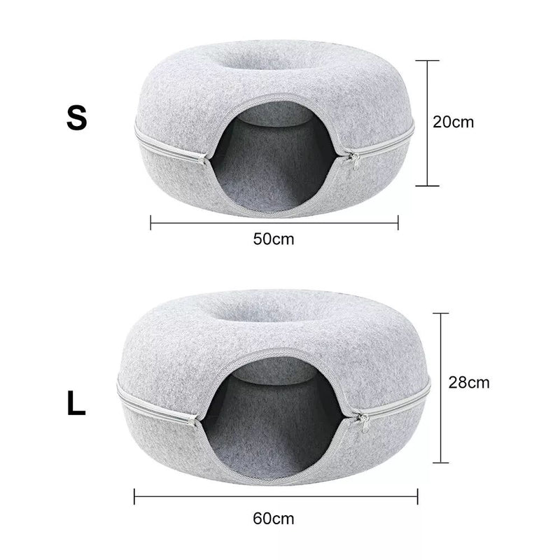 Cat Tunnel Bed