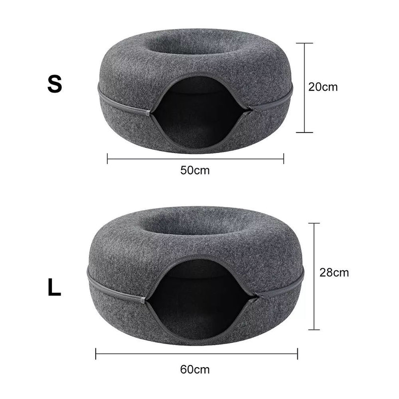 Cat Tunnel Bed
