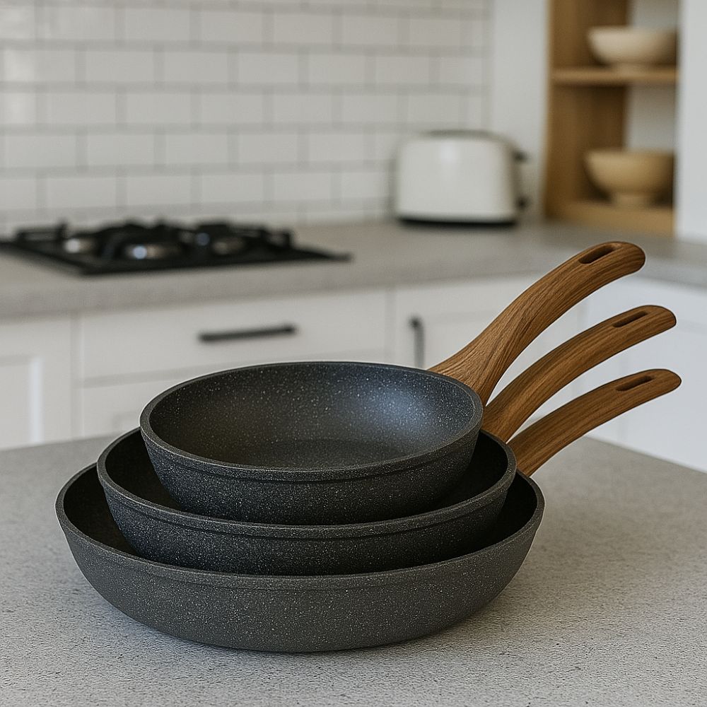 Marble Stone Frying Pan