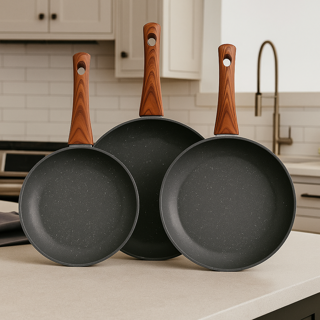 Marble Stone Frying Pan